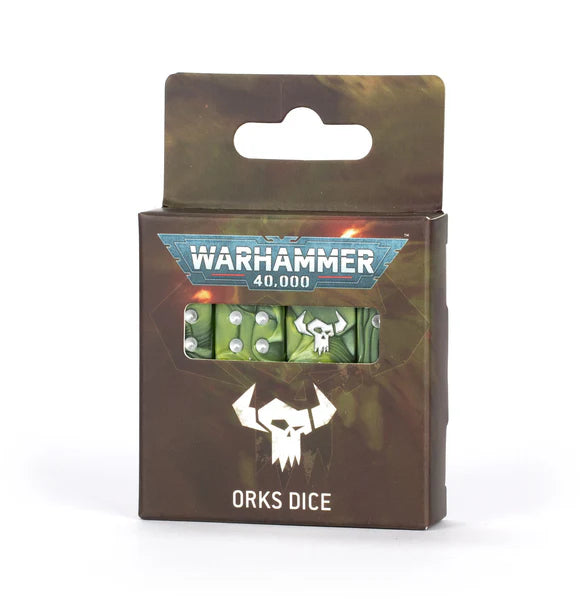 Warhammer 40000: Orks Dice (50-05) - Good Games