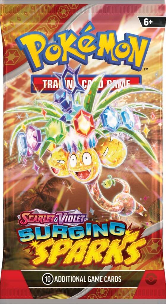 Pokemon TCG - Scarlet & Violet Surging Sparks Booster Pack Good Games Pokemon TCG - Scarlet & Violet Surging Sparks Booster Pack Good Games