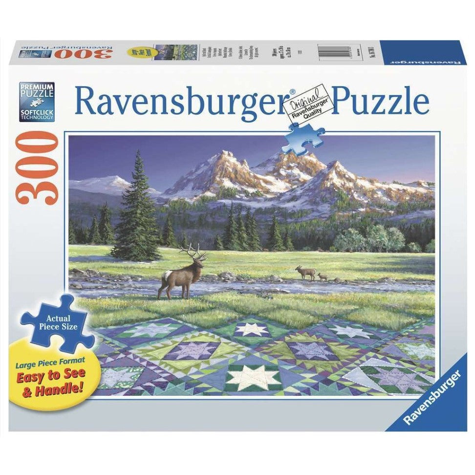 Ravensburger - Quiltscape 300 Piece JigsawLarge Format - Good Games