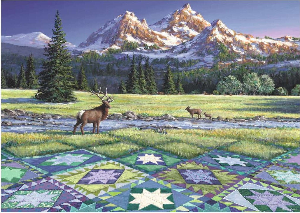Ravensburger - Quiltscape 300 Piece JigsawLarge Format - Good Games