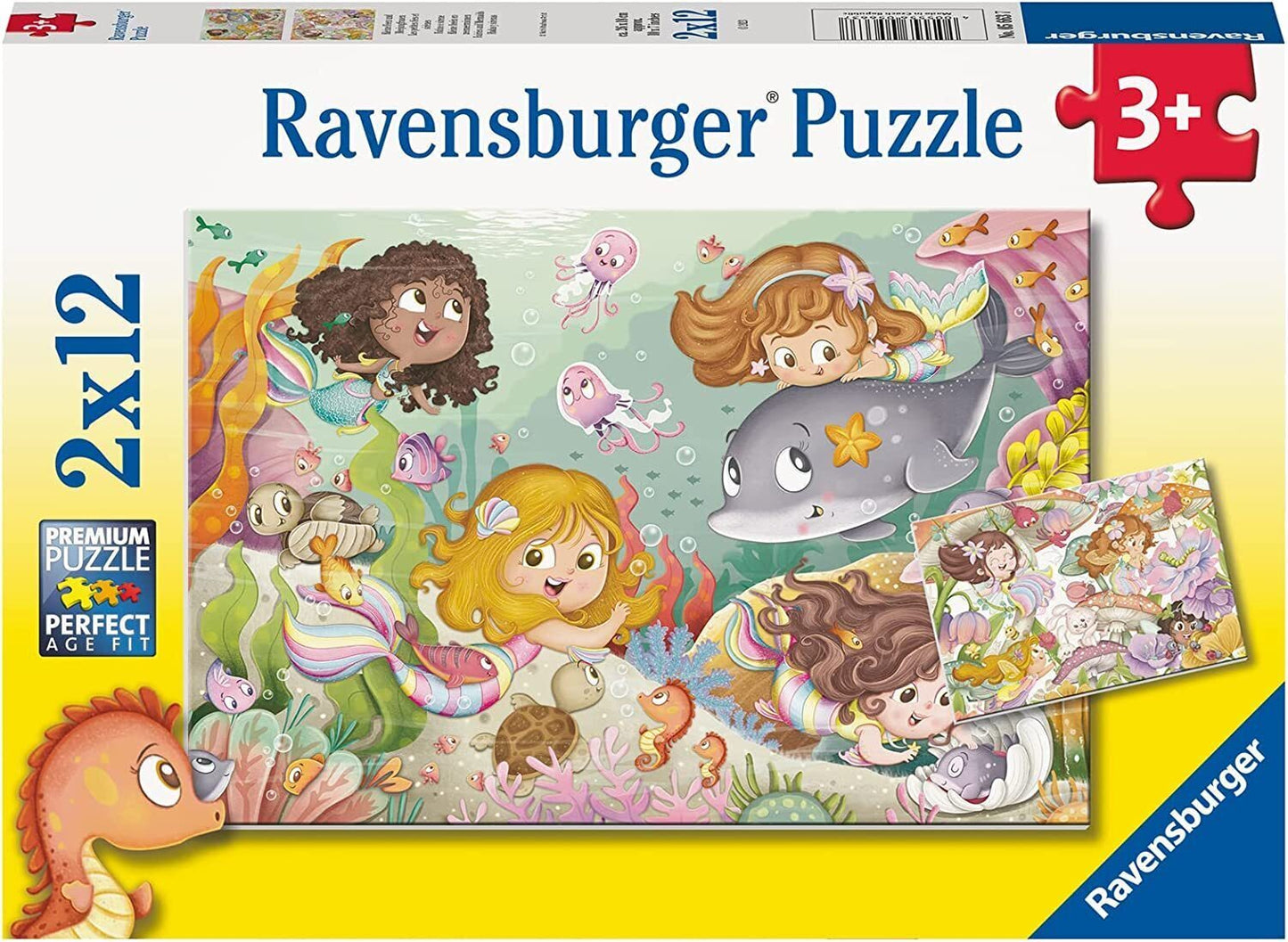 Ravensburger - Fairies and Mermaids 2x24 Piece Jigsaw - Good Games