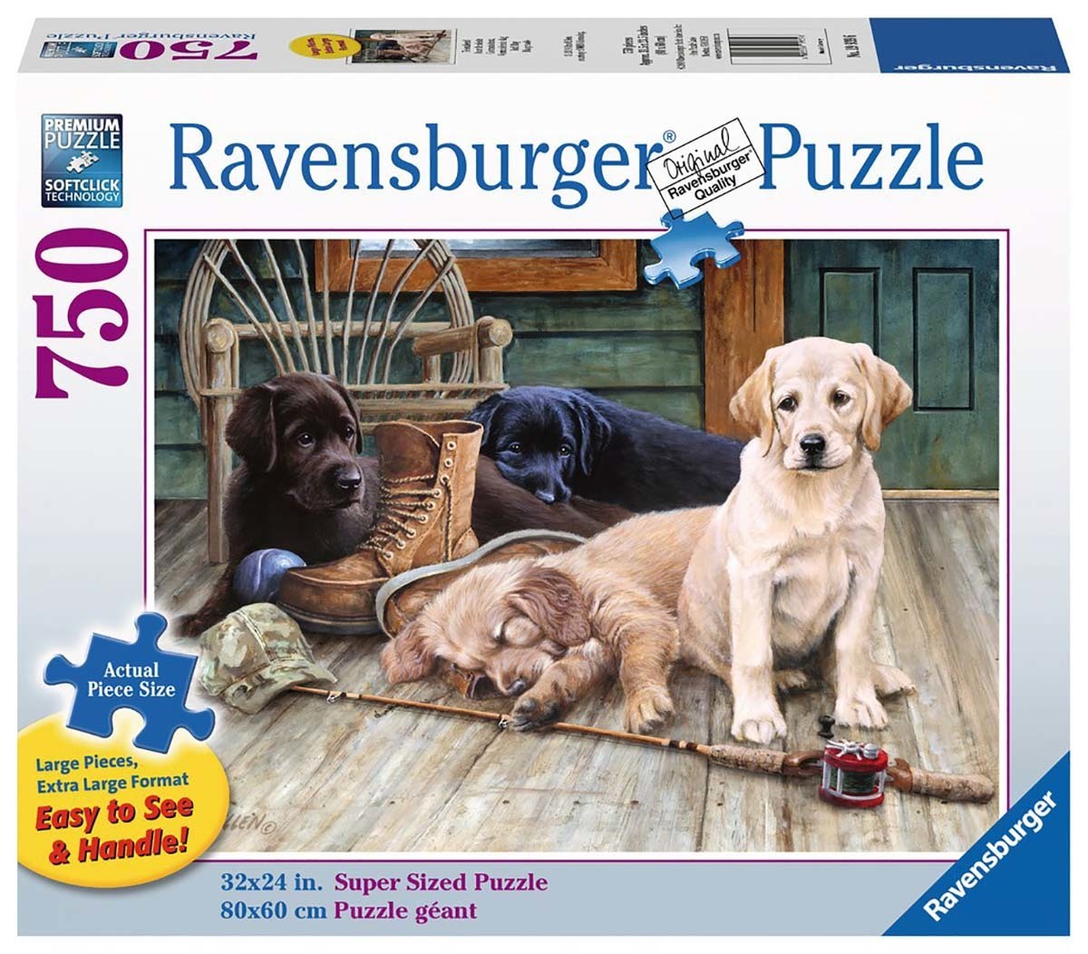 Ravensburger - Ruff Day - 750 Piece Jigsaw - Good Games