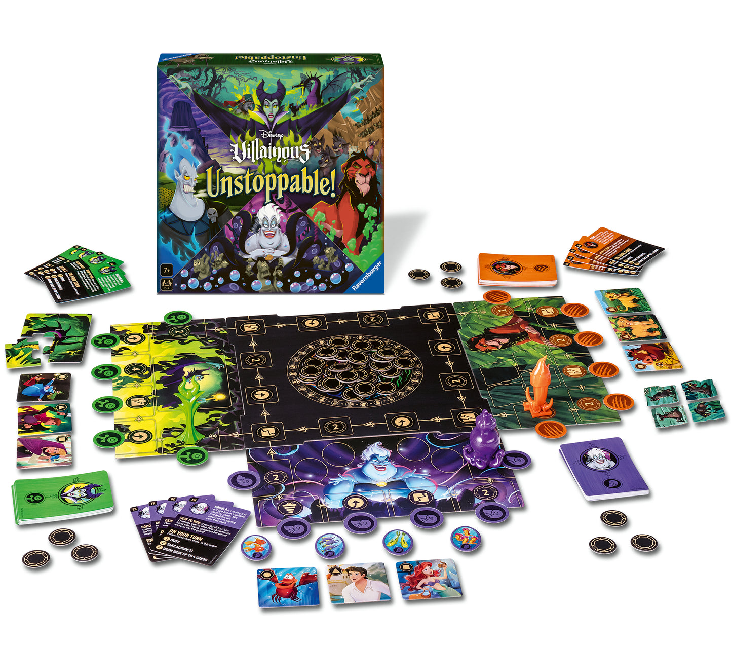 Ravensburger - Disney Villainous Unstoppable! Game