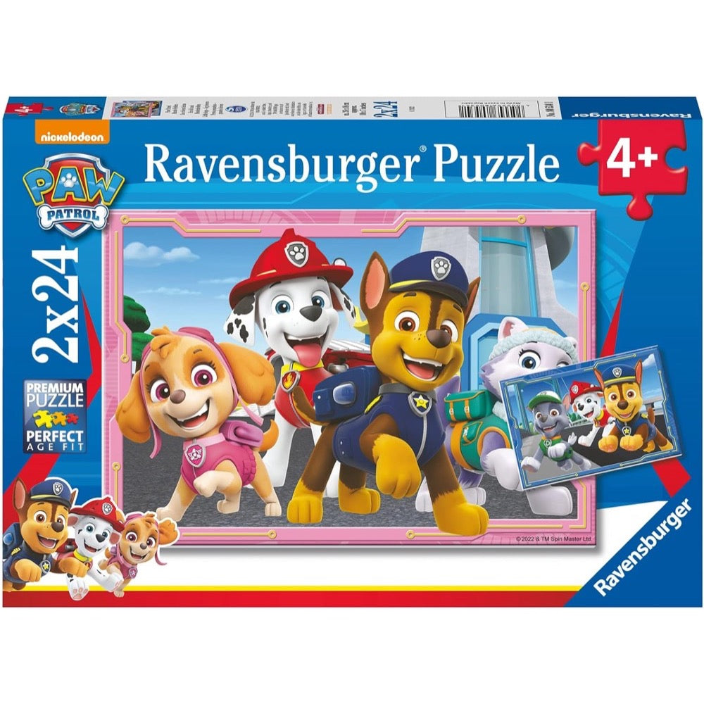 Ravensburger - Paw Patrol Dog Heroes 2x24 Piece Jigsaw - Good Games