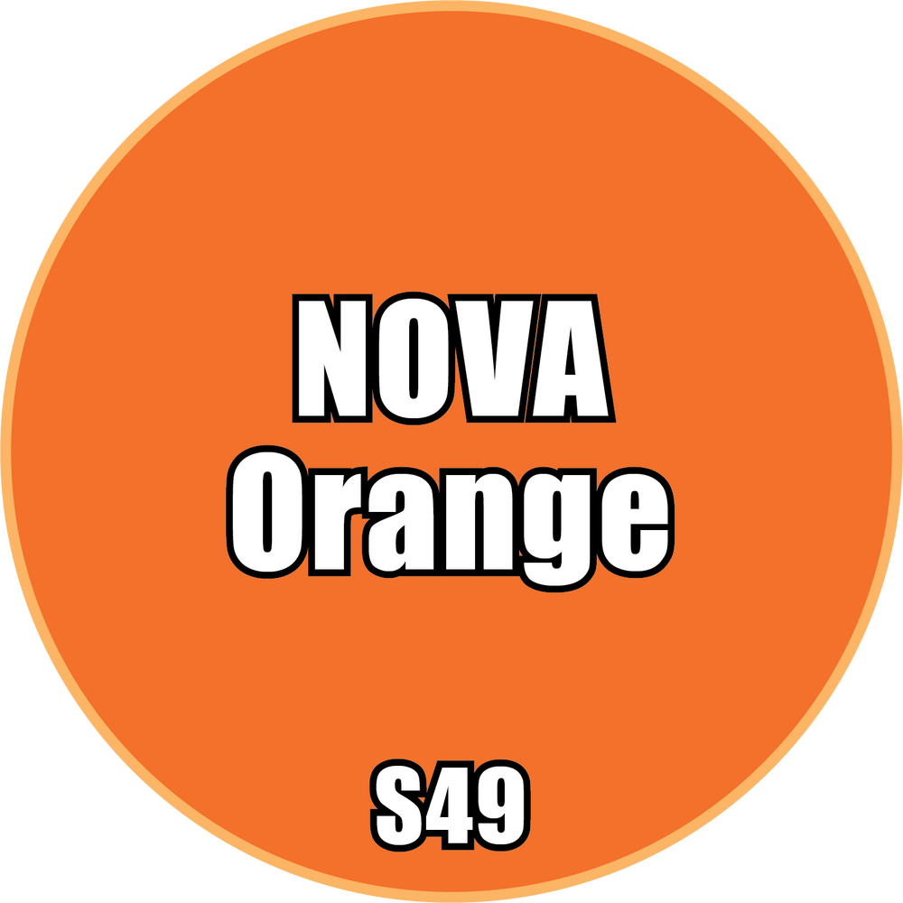 Monument Hobbies Signature Series Pro Acryl Paint 22ml - NOVA Orange - Good Games