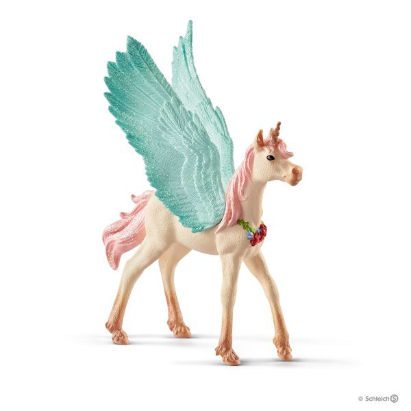 Schleich - Decorated Unicorn Pegasus Foal - Good Games