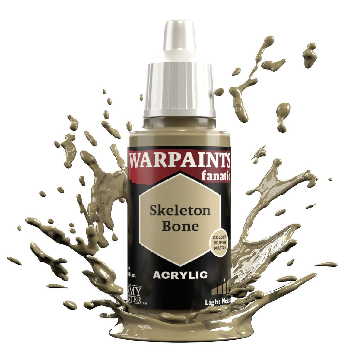 Army Painter - Warpaints Fanatic - Skeleton Bone - Good Games