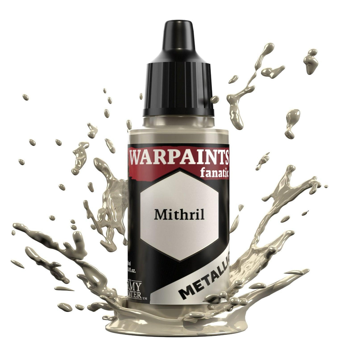 Army Painter - Warpaints Fanatic - Metallic - Mithril - Good Games