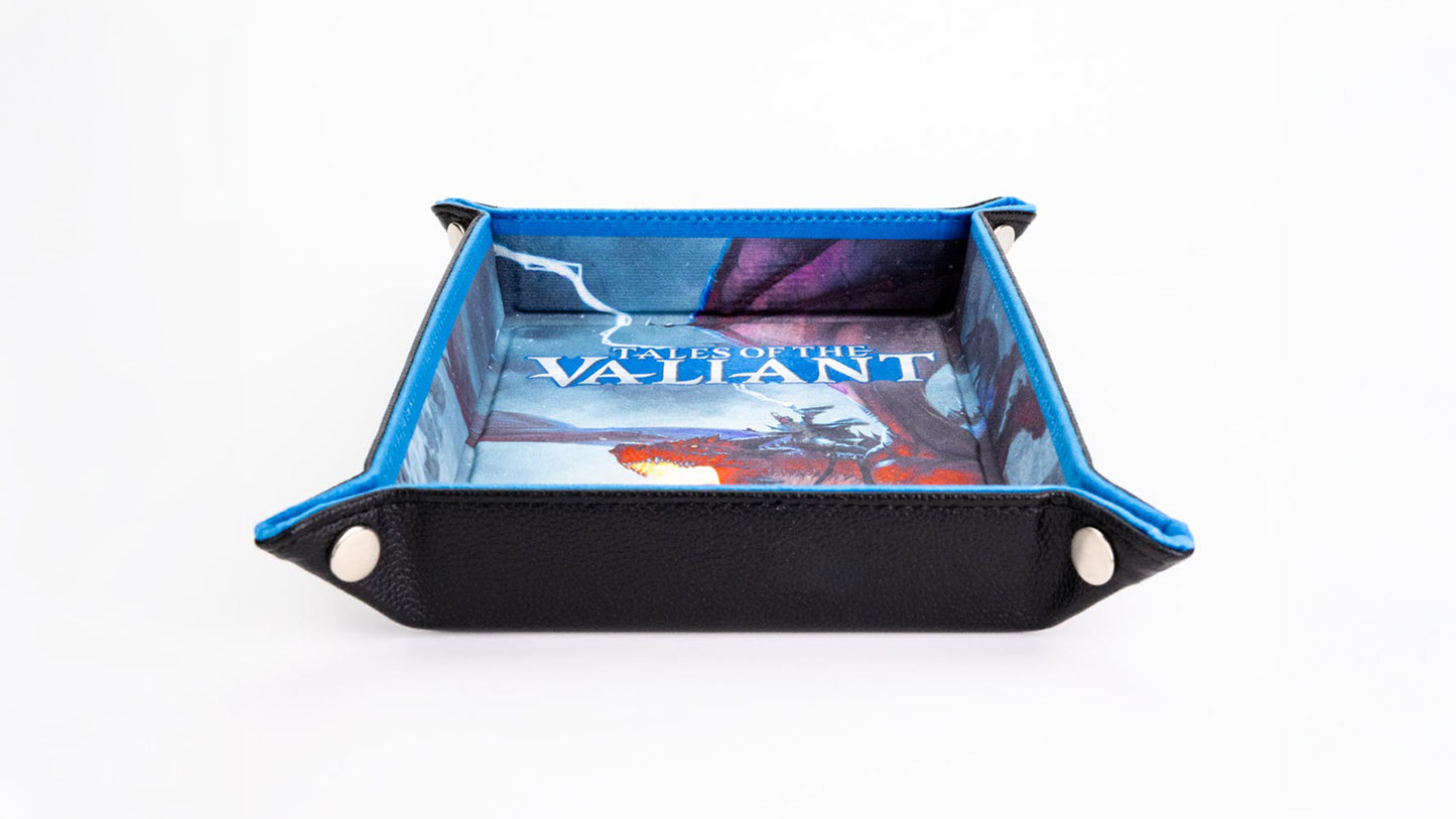 FanRoll by Metallic Dice Games - MDG Tales of the Valiant Fold Up Dice Tray - Good Games