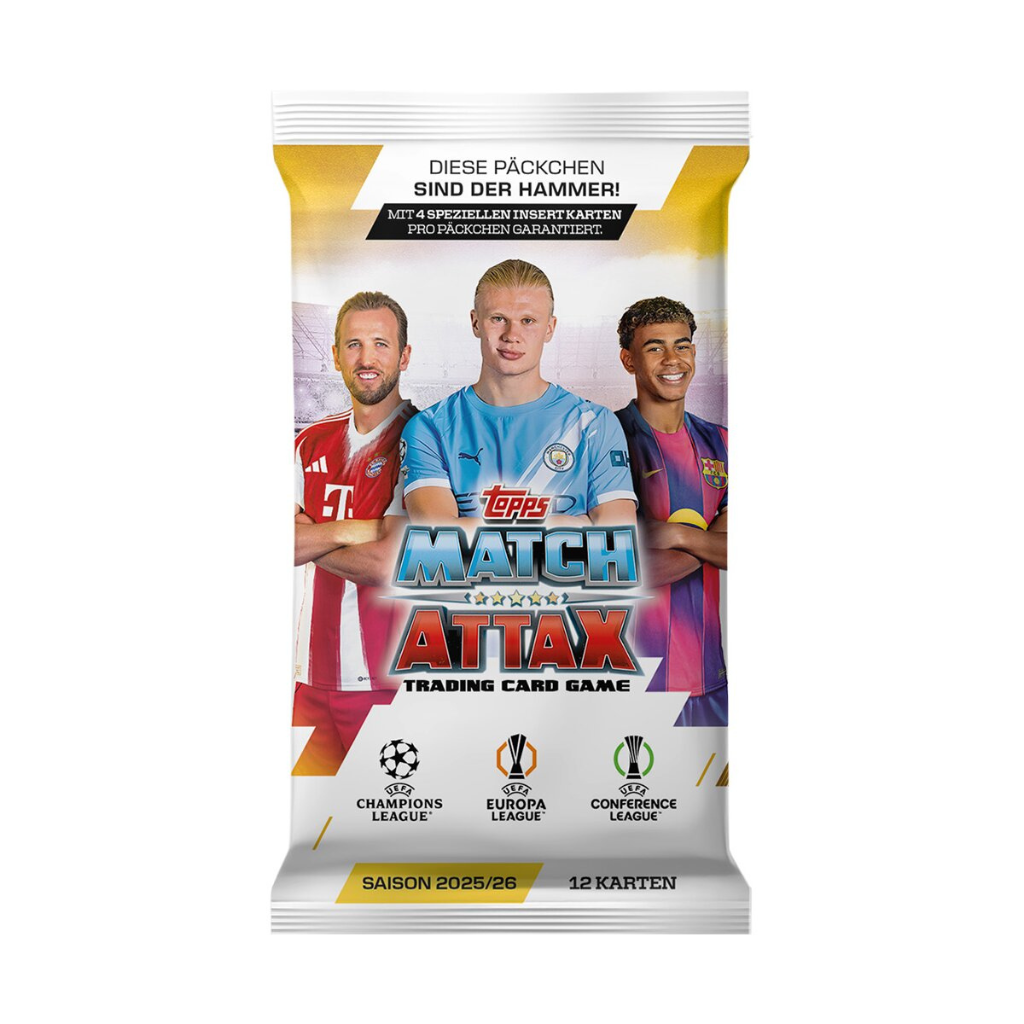 Topps UCC Match Attax 2025/2026 Edition Booster Pack (Preorder)