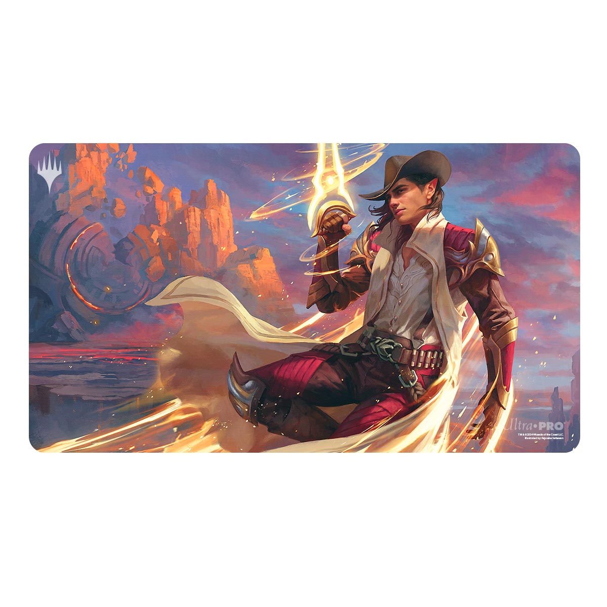 Magic The Gathering - Outlaws of Thunder Junction Playmat Key Art 3 - Good Games