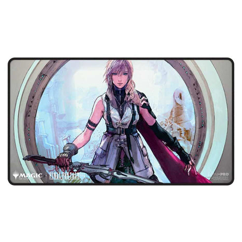 UltraPro UP38763 Magic the Gathering - FINAL FANTASY Black Stitched Playmat Premium W