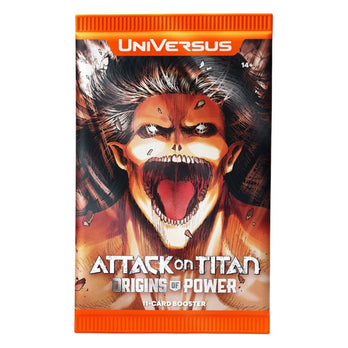 UniVersus: Attack on Titan: Origins of Power Booster Box - Good Games