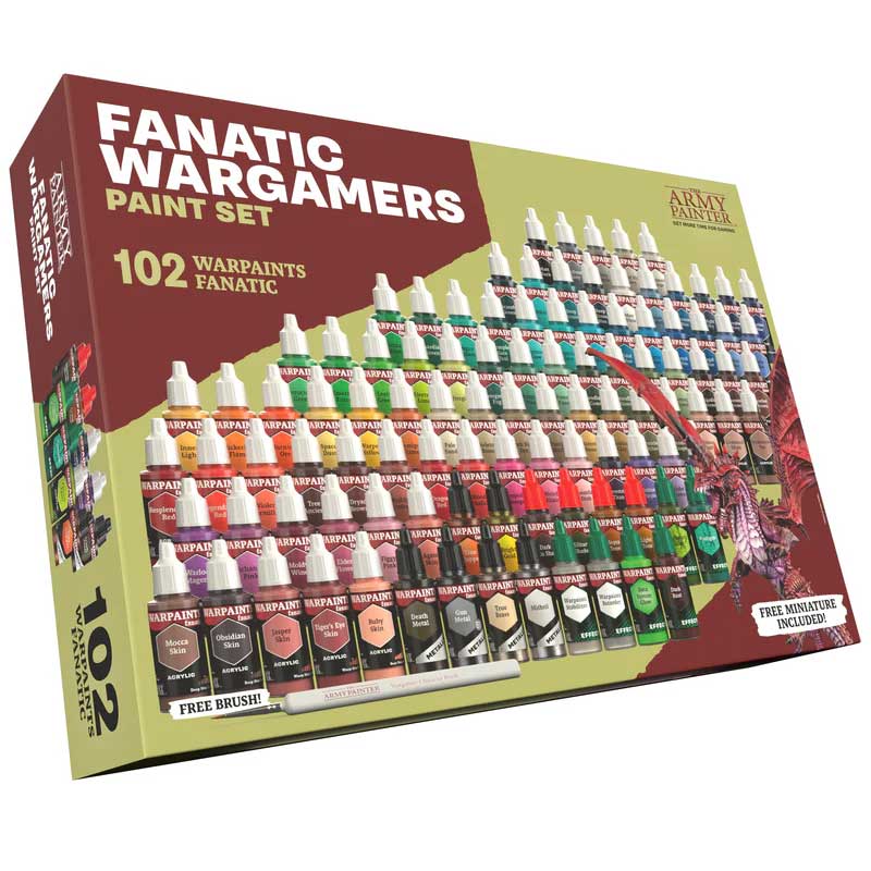 The Army Painter Fanatic Wargamers Paint Set - Good Games