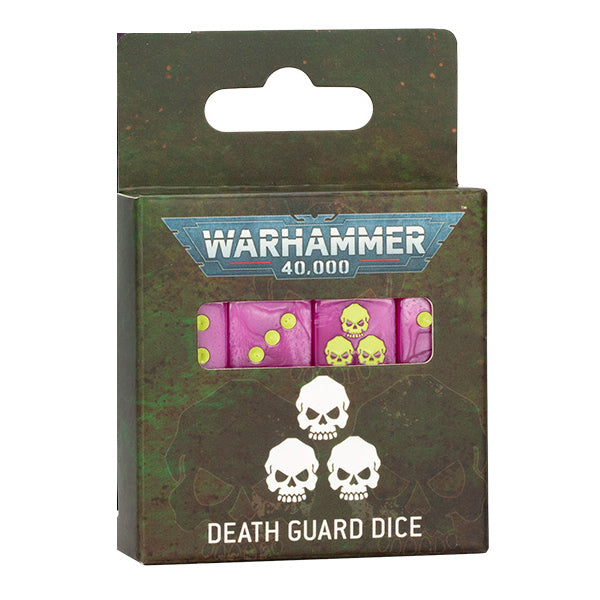 Warhammer 40000: Death Guard Dice Set (42-14) (Preorder) - Good Games