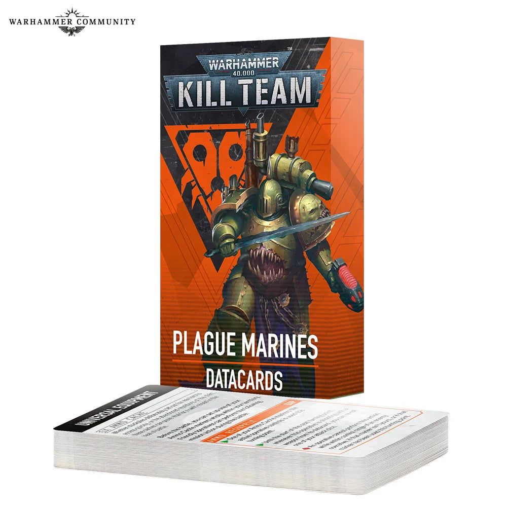 Kill Team: Datacards: Plague Marines (2024 Edition) (103-82) - Good Games