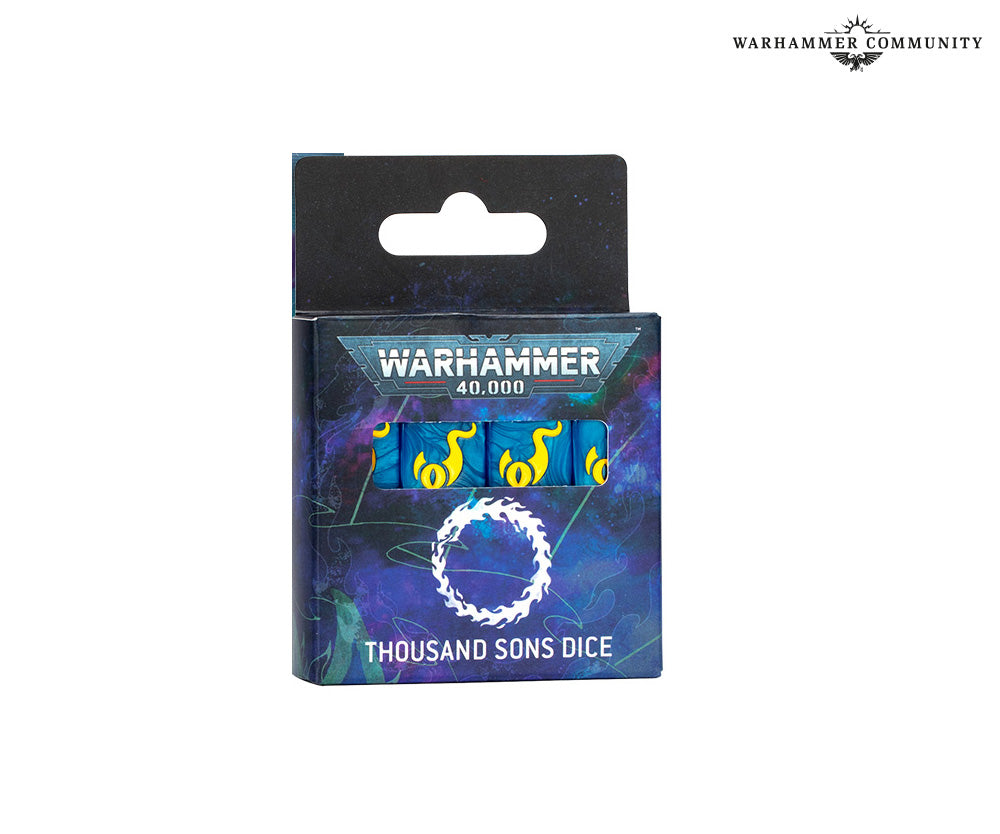 Warhammer 40000: Thousand Sons Dice (36-04) (Preorder) - Good Games