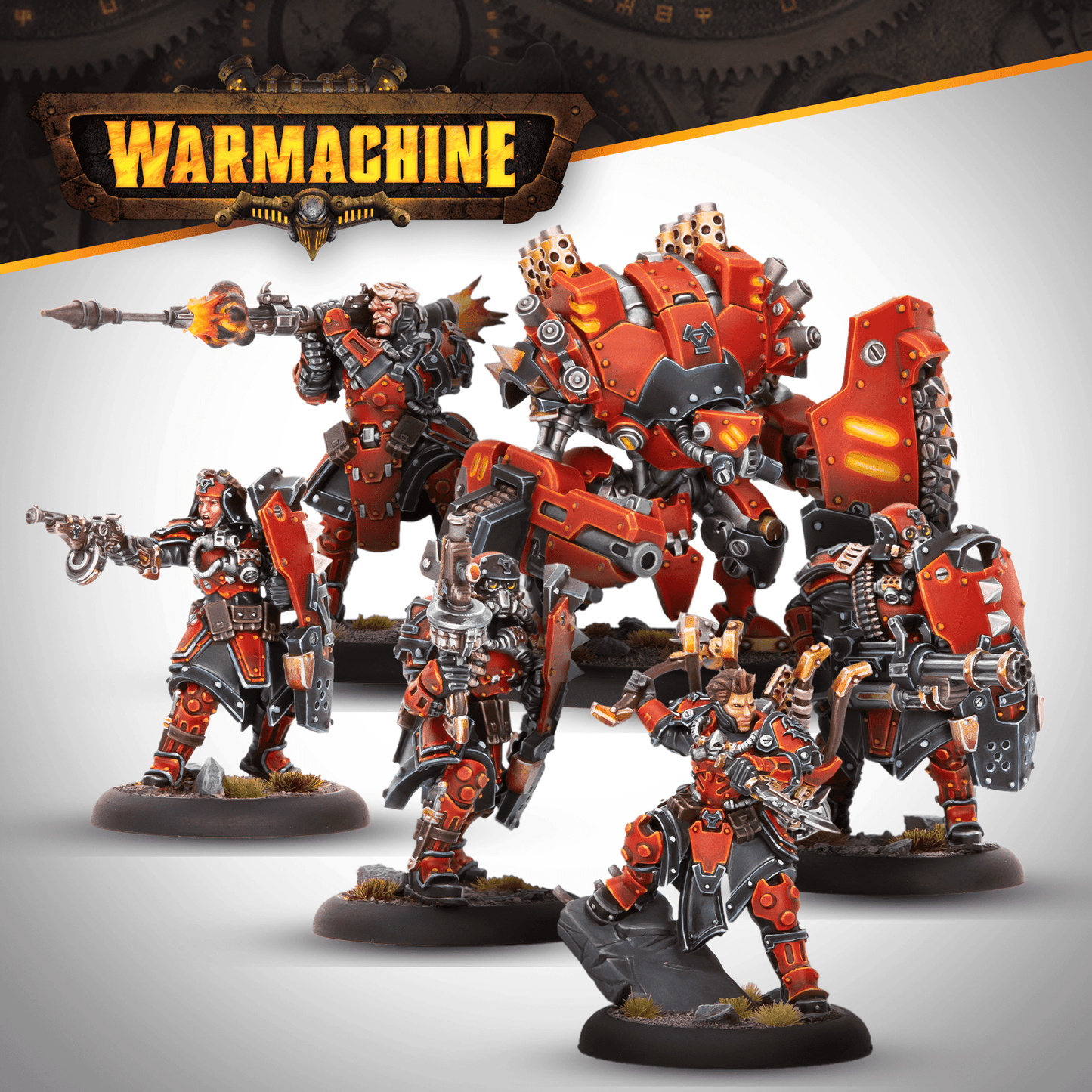 Privateer Press Warmachine Khador SKS-6 Command Cadre (KDR221) - Good Games