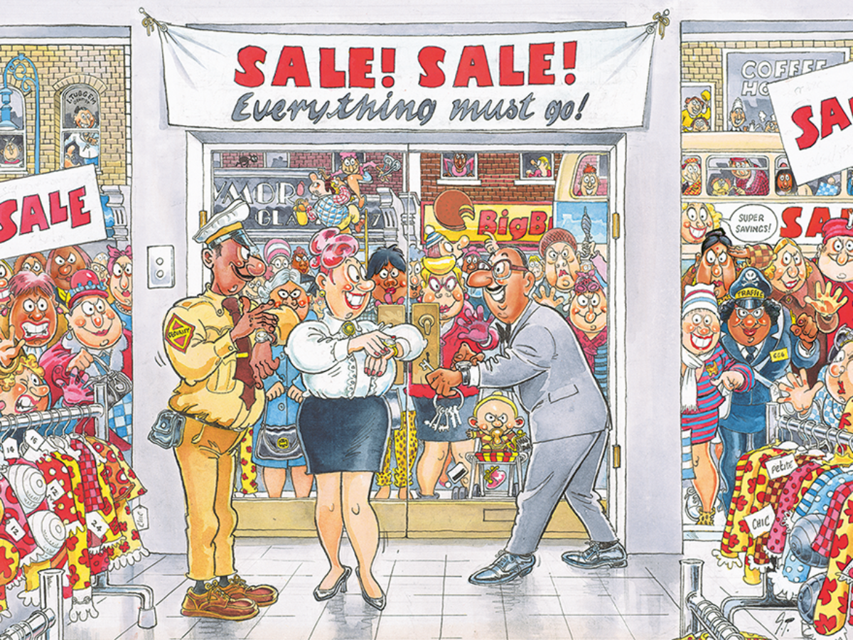 Wasgij? Retro Mystery 7 - Lil Treasures 1000 Piece Jigsaw - Good Games