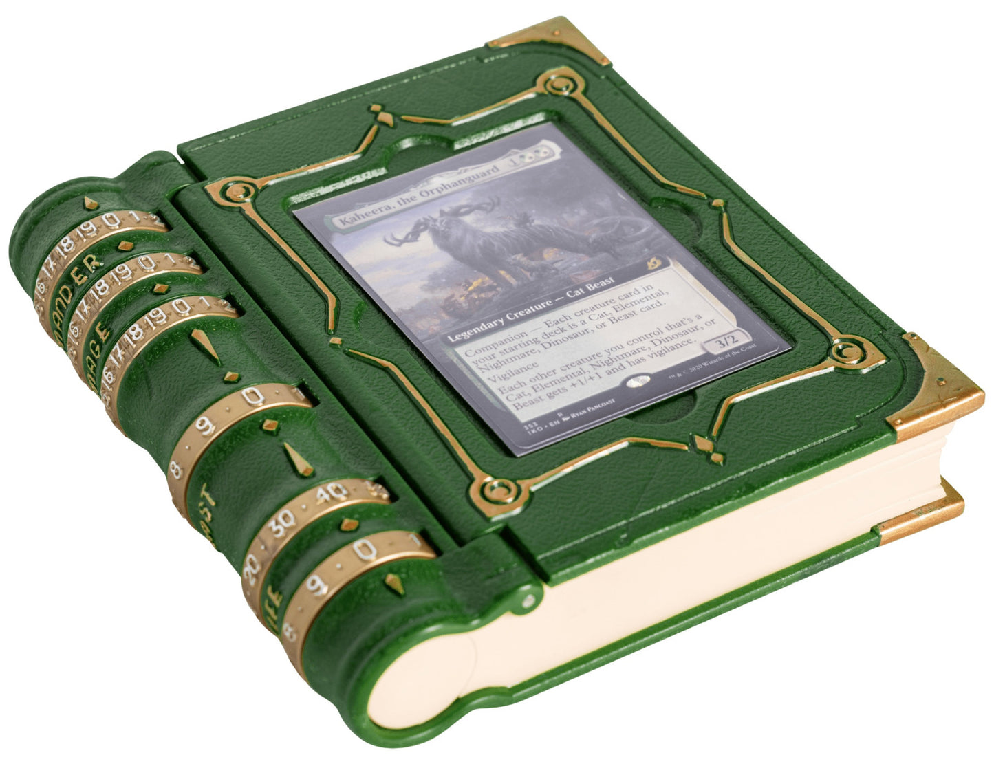 LYNX Magic The Gathering Commanders Codex - Green