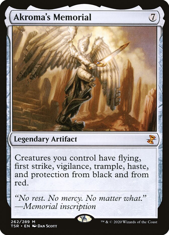 Akroma's Memorial 262/289 (Time Spiral: Remastered) - Foil