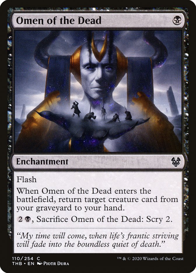 Omen of the Dead 110/254 (Theros Beyond Death)