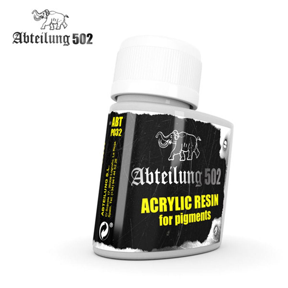 bottle of Abteilung 502 Auxiliaries Acrylic Resin for Pigments