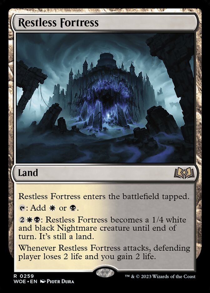 Restless Fortress 259/276 (Wilds of Eldraine) - Foil