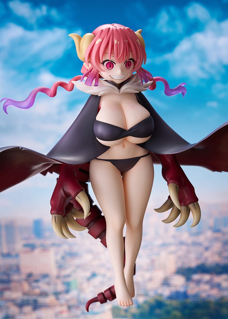 Iruru figure displayed with a dynamic background, showcasing her character's features