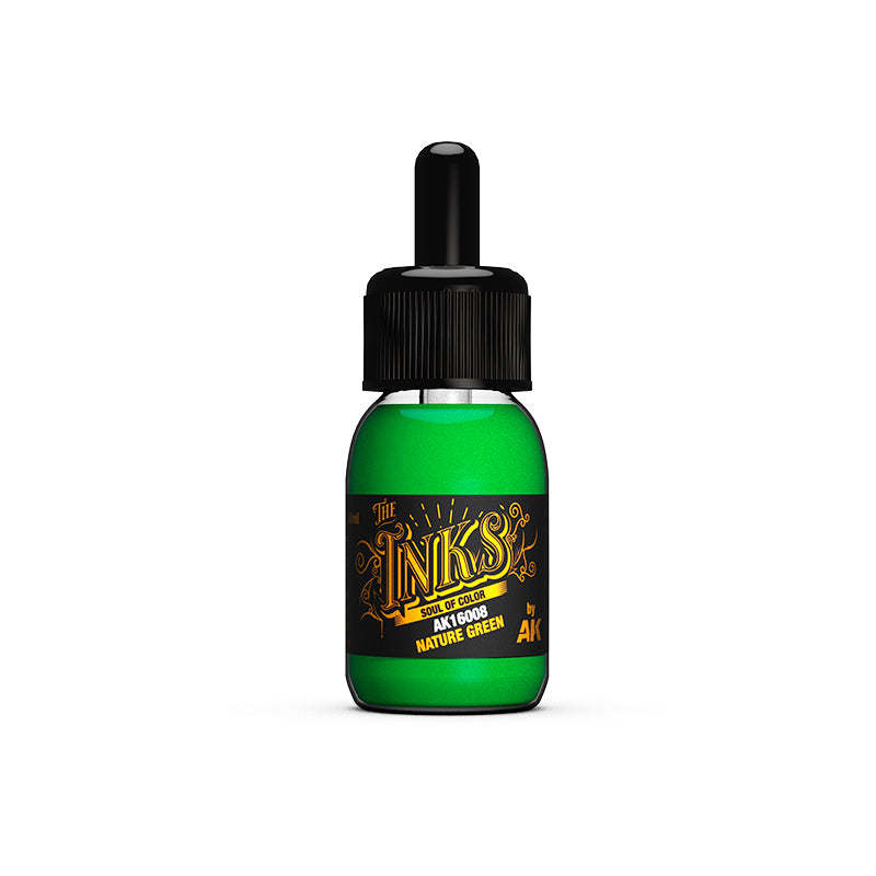 AK Interactive The Inks 30ml - Nature Green