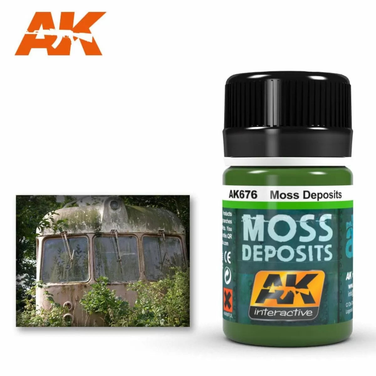 AK Interactive AK676 Moss Deposit - modell és makett webáruház AK Interactive AK676 Moss Deposit - modell és makett webáruház