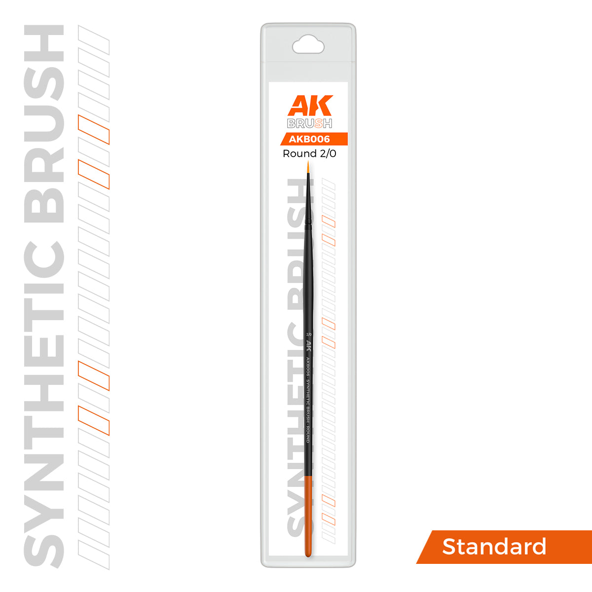 AK Interactive - Brushes - Synthetic Brush - Round 2/0