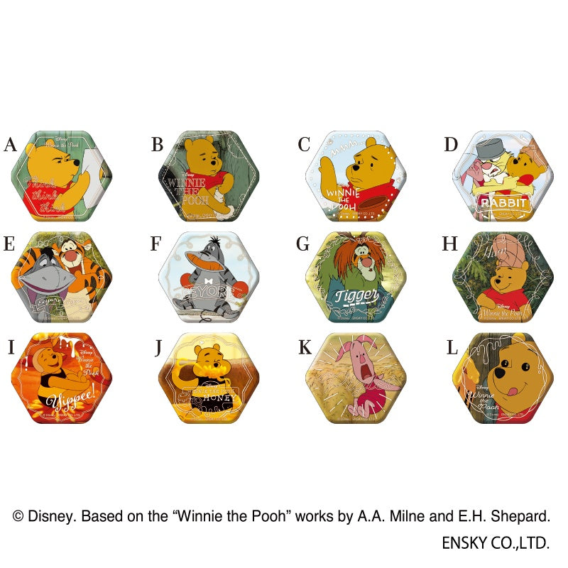 Winnie the Pooh Can Badge Funny Face Collection Booster - Good Games