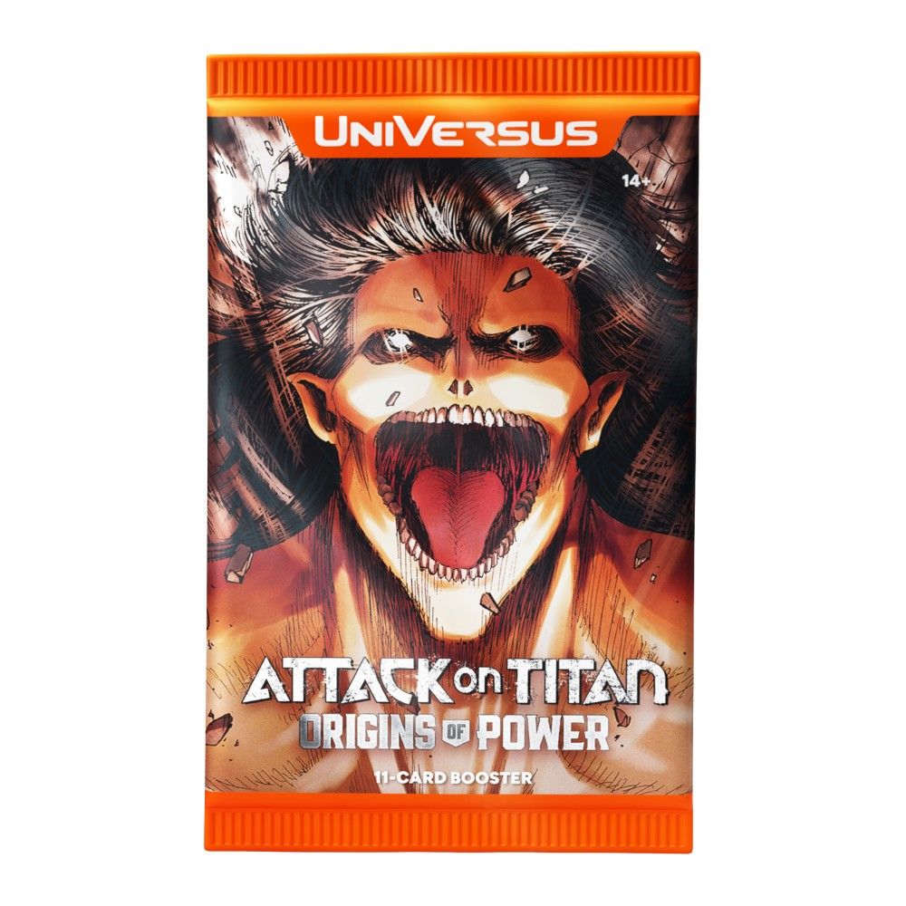 UniVersus: Attack on Titan: Origins of Power Booster Pack - Good Games