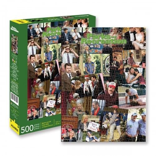 Aquarius - Parks & Recreation Puzzle 500 Piece Jigsaw - Good Games