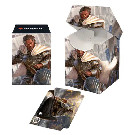 Ultra Pro - The Lord of the Rings Tales of MiddleEarth 100plus Deck Box 1 Featuring Aragorn - Good Games