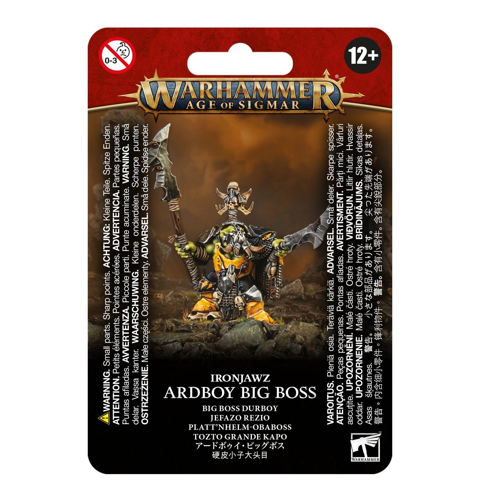 Orruk Warclans - Ardboy Big Boss (89-57) - Good Games