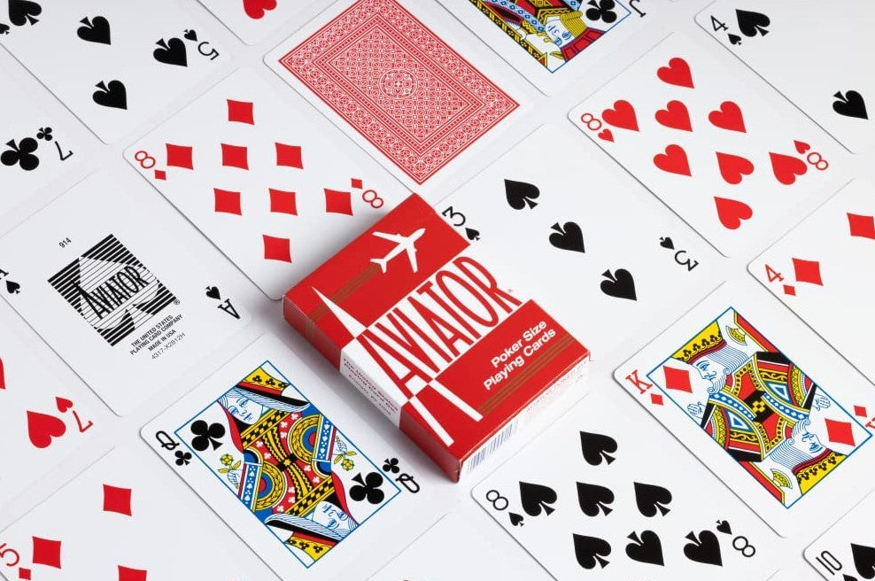 Aviator Standard Index Playing Cards - Good Games