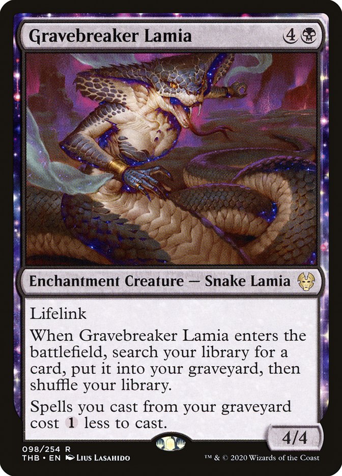 Gravebreaker Lamia 98/254 (Theros Beyond Death) - Foil