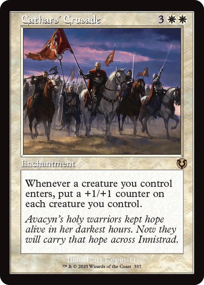 Cathars' Crusade 337 (Innistrad Remastered) - Retro