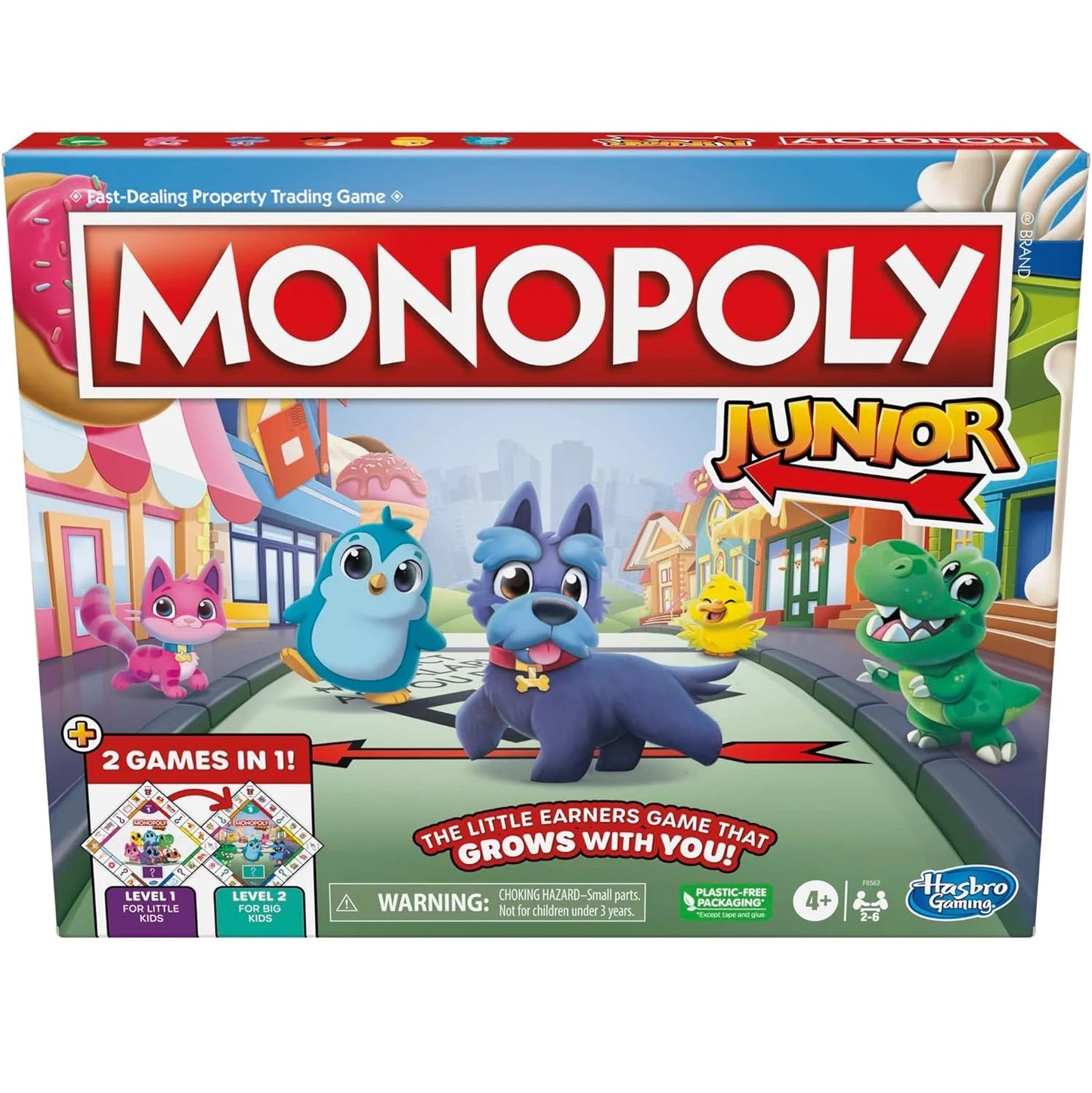 Monopoly - Junior - 2 Games in 1 - Good Games