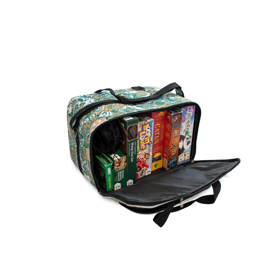 LPG Essentials Board Game Bag - Artist Series Cara - Green - Good Games