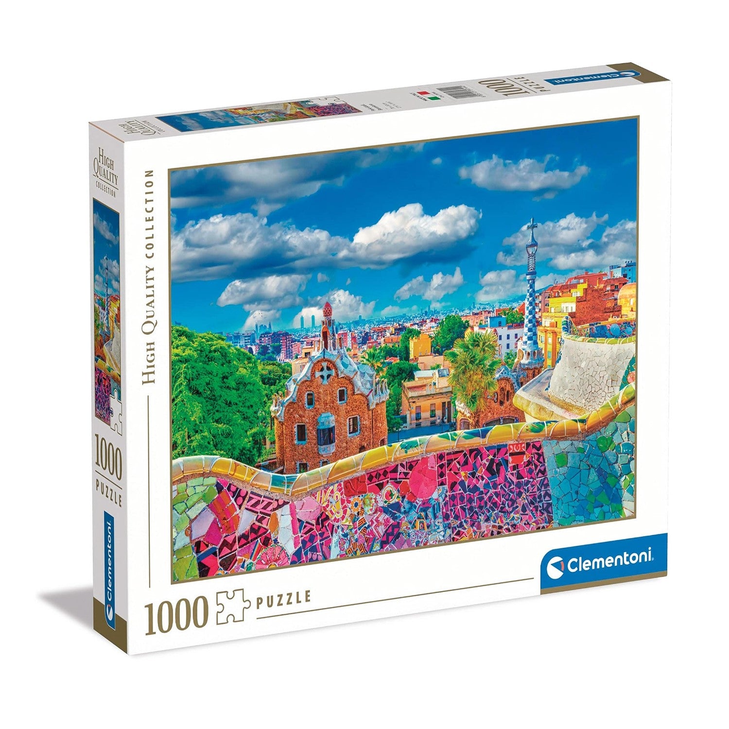 Clementoni - Park Guell Barcelona 1000 Piece Jigsaw - Italy Collection - Good Games