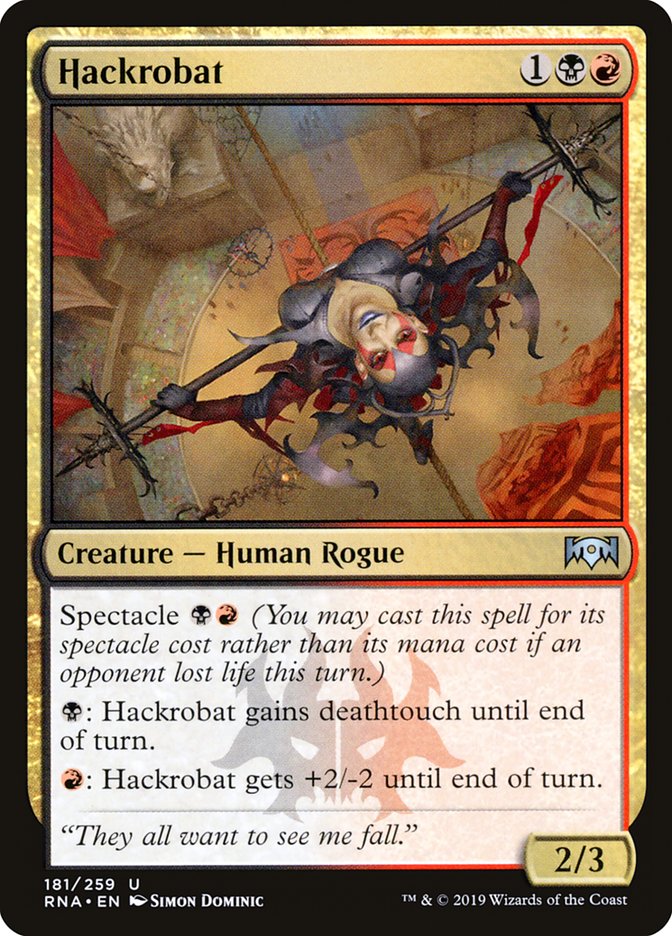 Hackrobat 181/259 (Ravnica Allegiance)