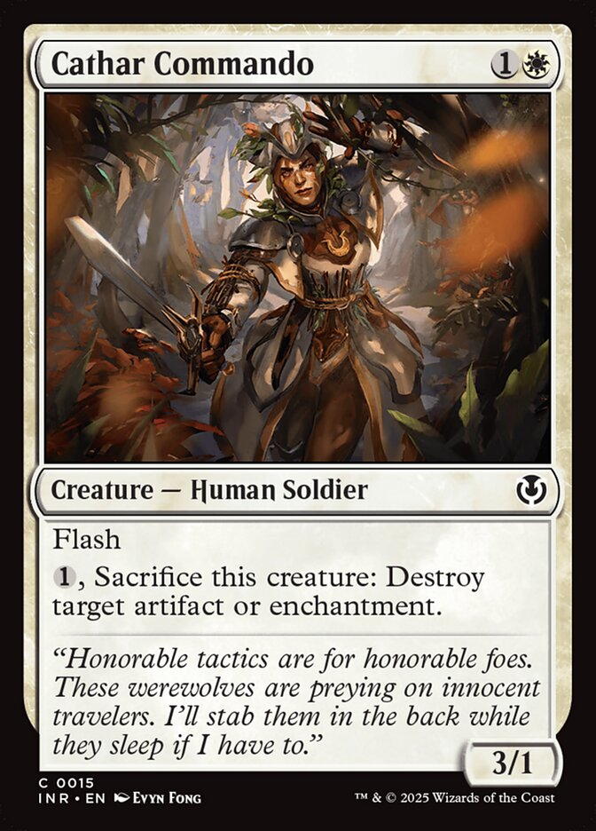 Cathar Commando 15 (Innistrad Remastered)
