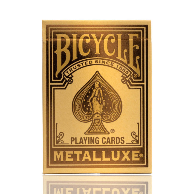 Bicycle Metalluxe Orange Playing Cards - Good Games