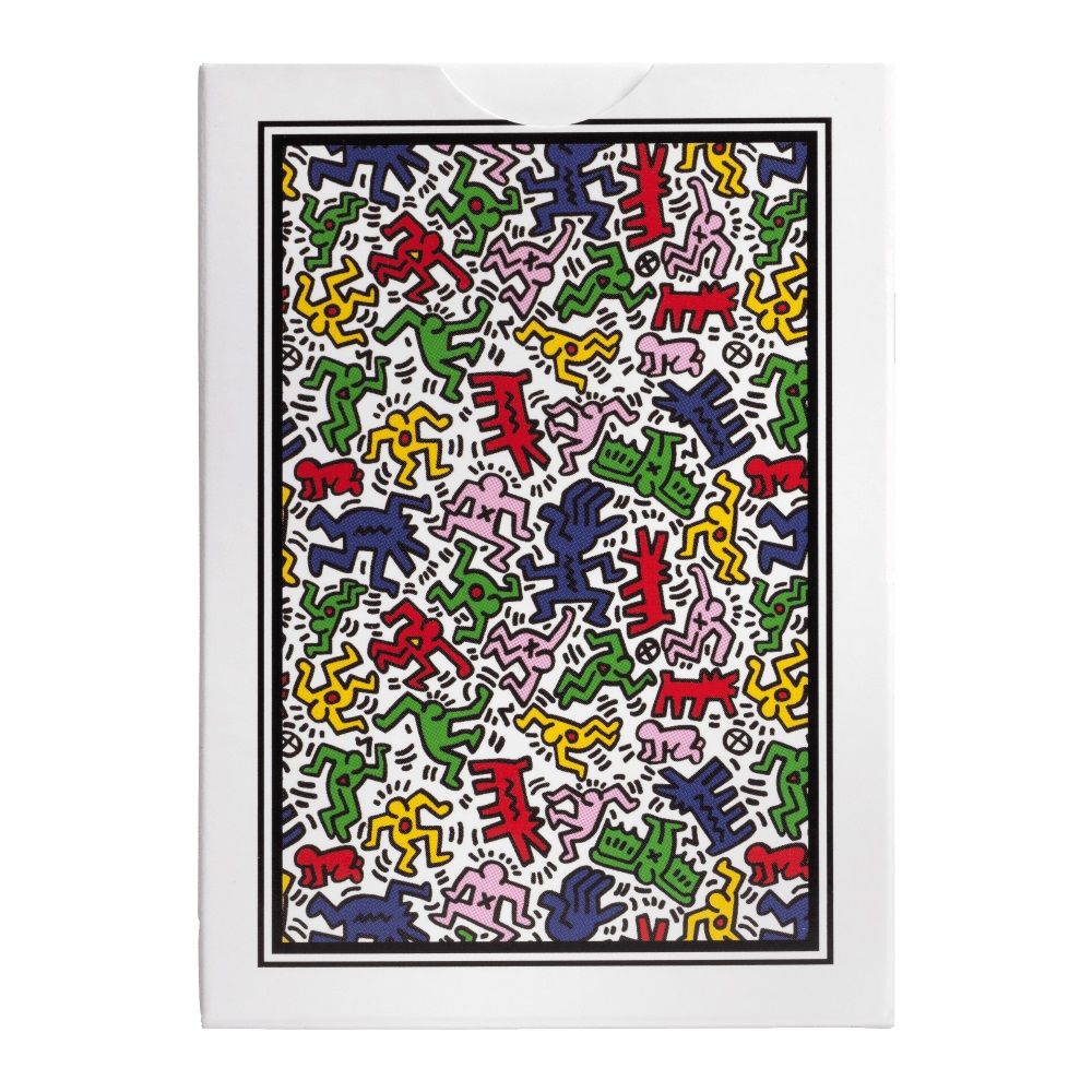 Bicycle Artist Series Keith Haring Red/Blue 2pk Boxed Set Limited Series - Preorder - Good Games