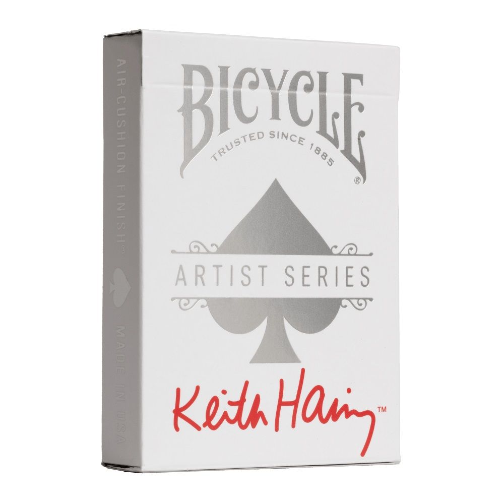Bicycle Artist Series Keith Haring Red/Blue 2pk Boxed Set Limited Series - Preorder - Good Games