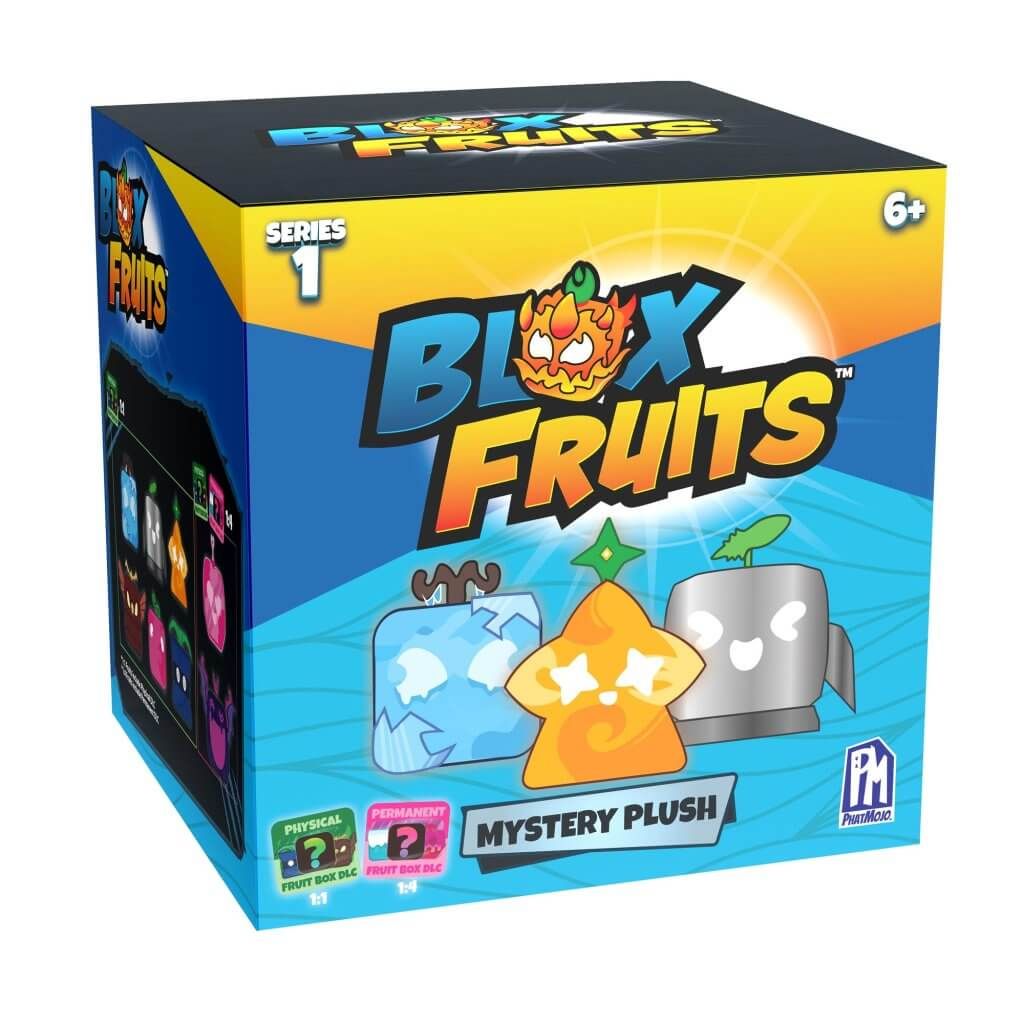 Blox Fruits 4inch Collectible Blind Box Plush Asst with DLC Code - Good Games