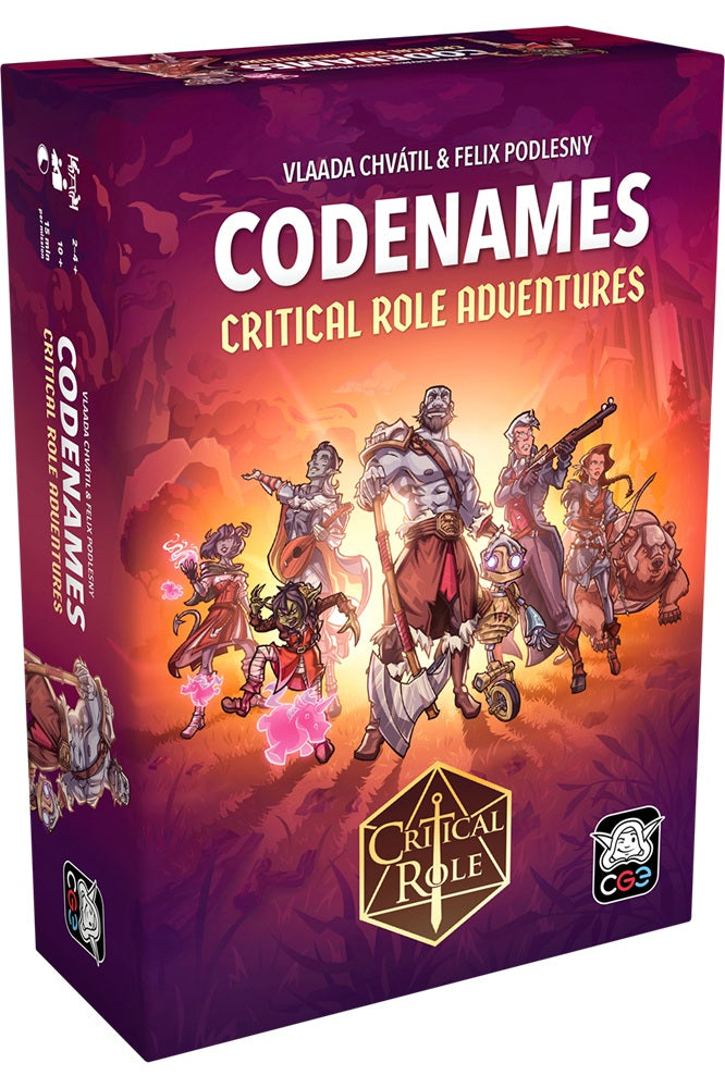 Codenames: Critical Role Adventures (Preorder)